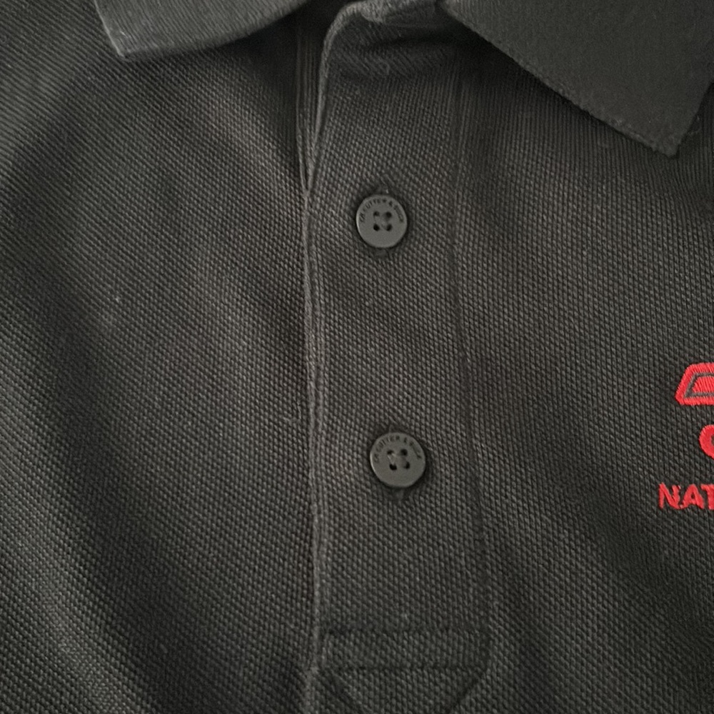Cutter & Buck black s/s polo shirt from National Corvette Museum size S NWT - Picture 13 of 14